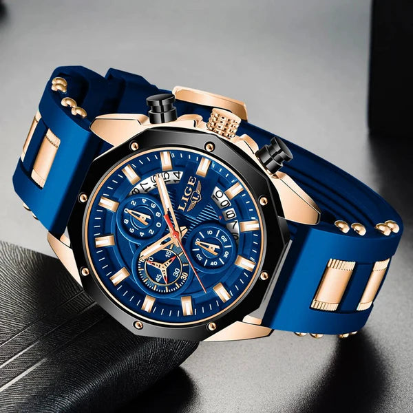 Lige Apex Chronograph Watch