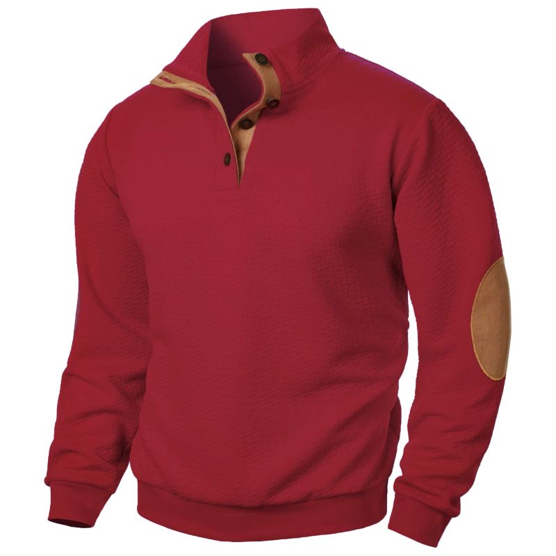 JacquardJoint Sweater Coat
