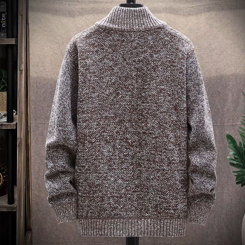 WarmZip Solid Cardigan
