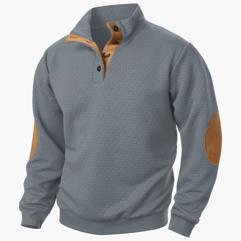JacquardJoint Sweater Coat