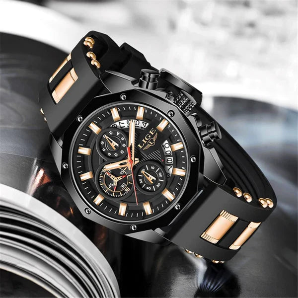 Lige Apex Chronograph Watch