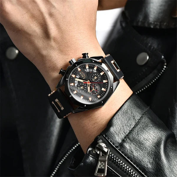 Lige Apex Chronograph Watch