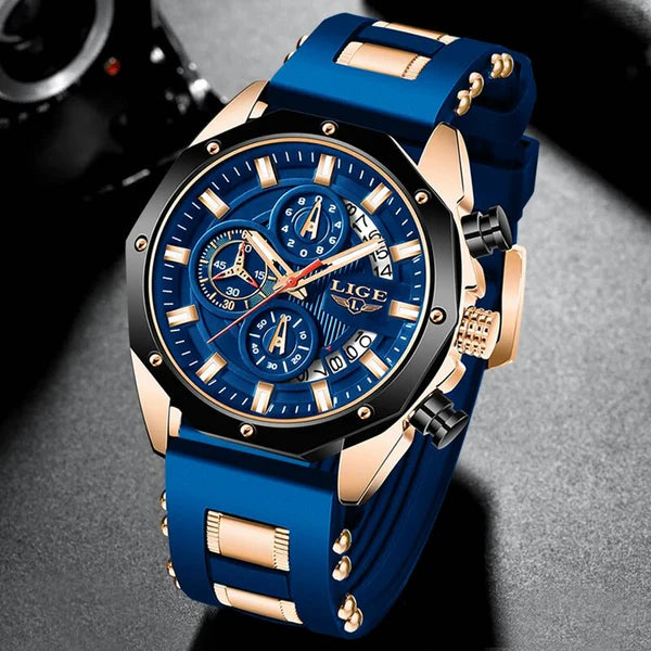 Lige Apex Chronograph Watch