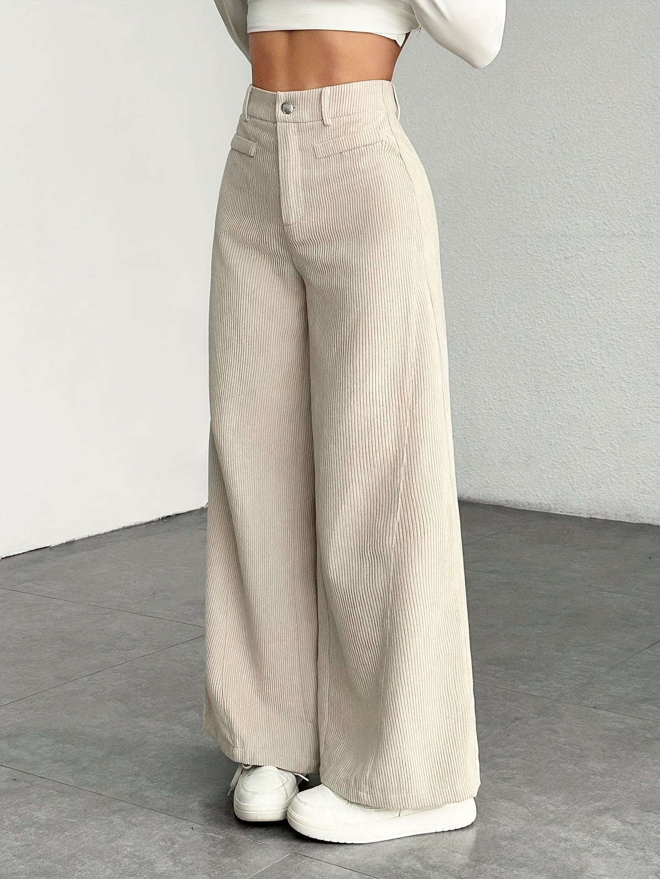 CorduEase Wide-Leg Pants