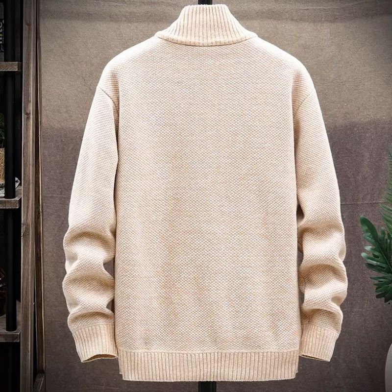 WarmZip Solid Cardigan