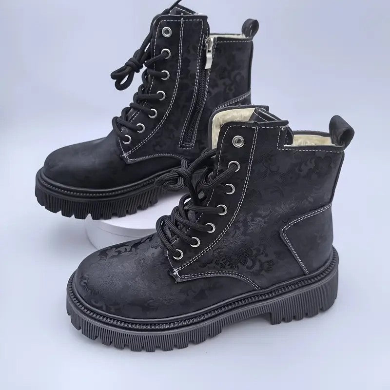 Nordelle Lace-Up Ankle Boots