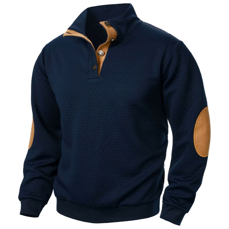 JacquardJoint Sweater Coat