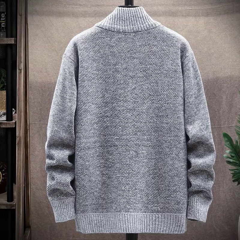 WarmZip Solid Cardigan