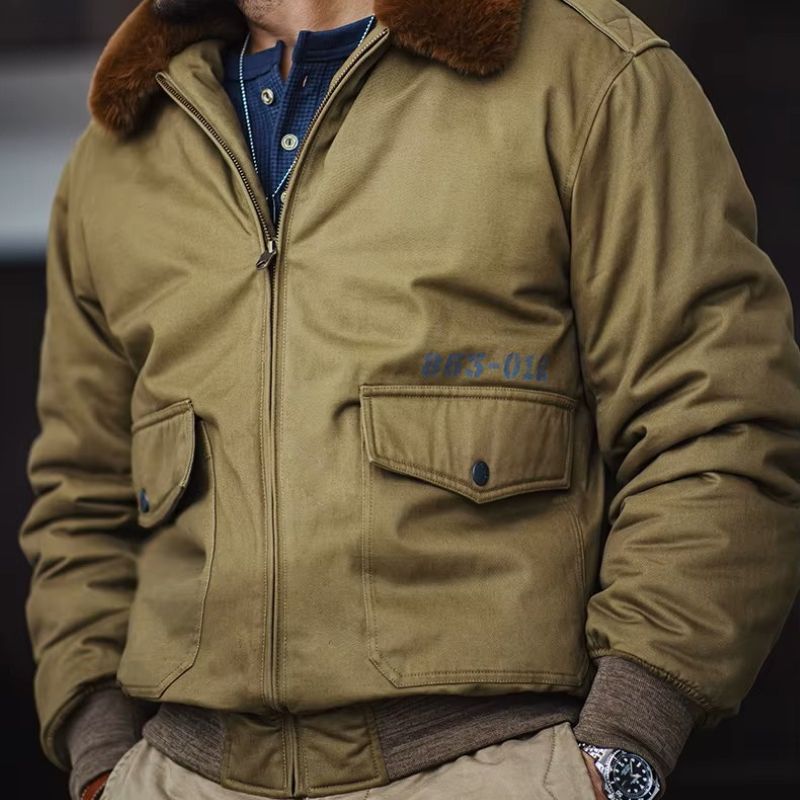 FurCollar B10 Bomber Jacket