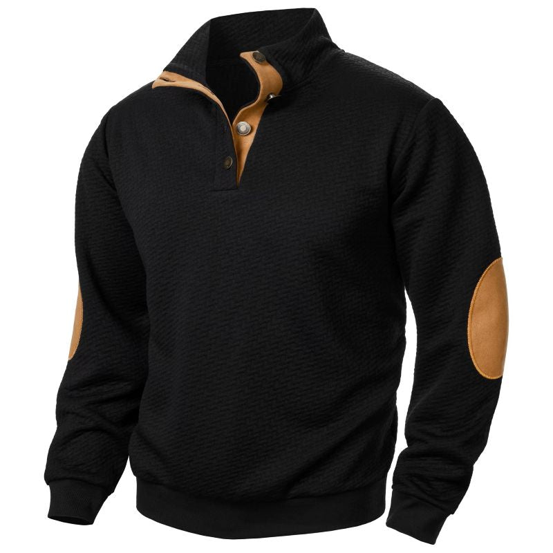 JacquardJoint Sweater Coat