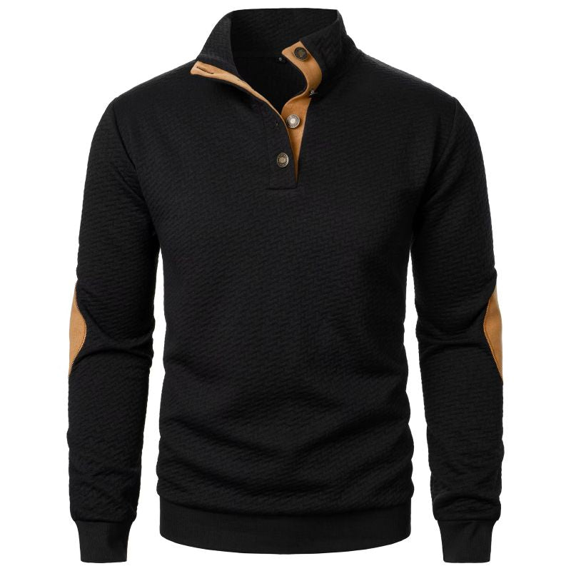 JacquardJoint Sweater Coat