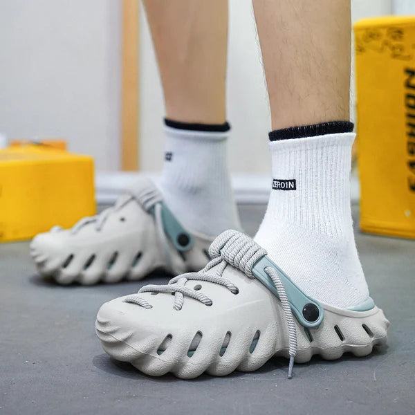 Solwave Laced Clogs