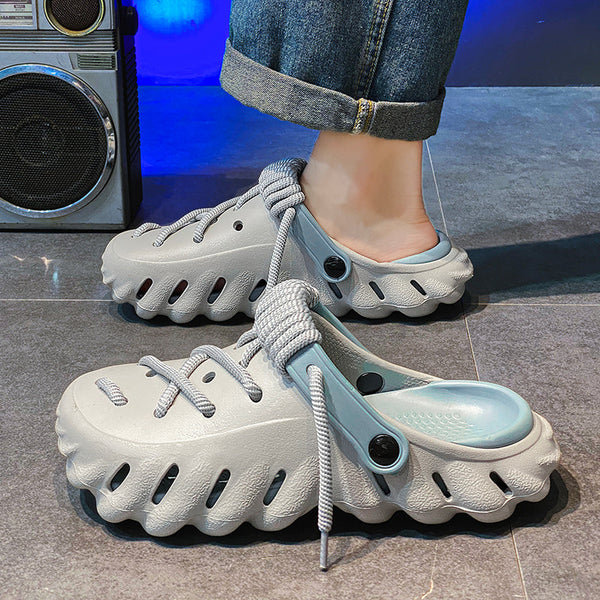 Solwave Laced Clogs