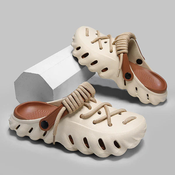 Solwave Laced Clogs