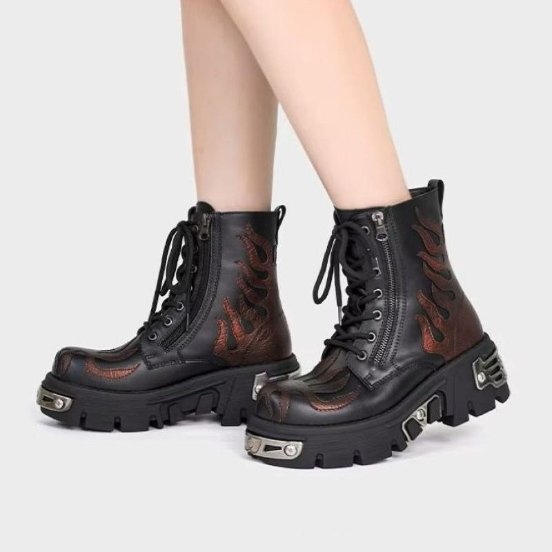 PlatformEdge Ankle Boots