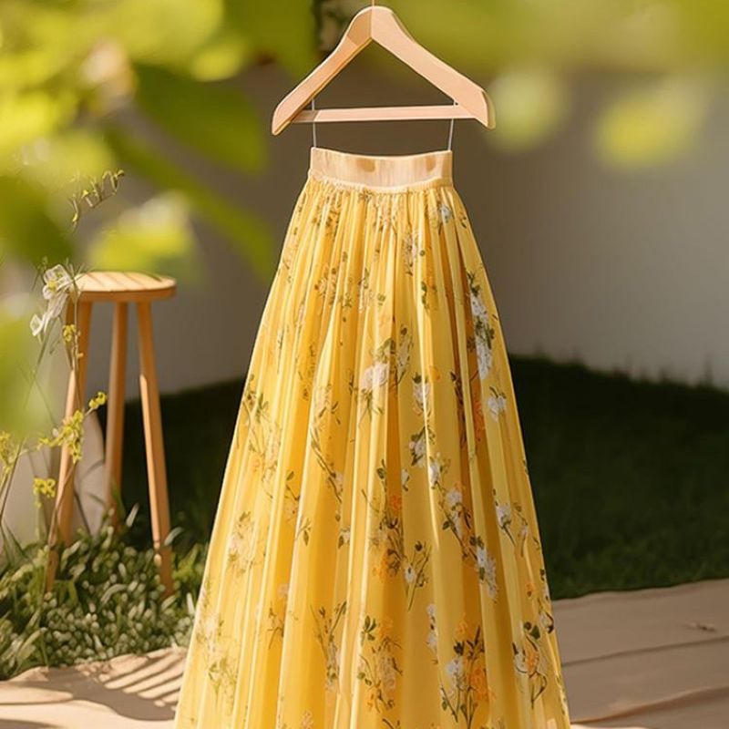 Roslen Elegant Flow Skirt