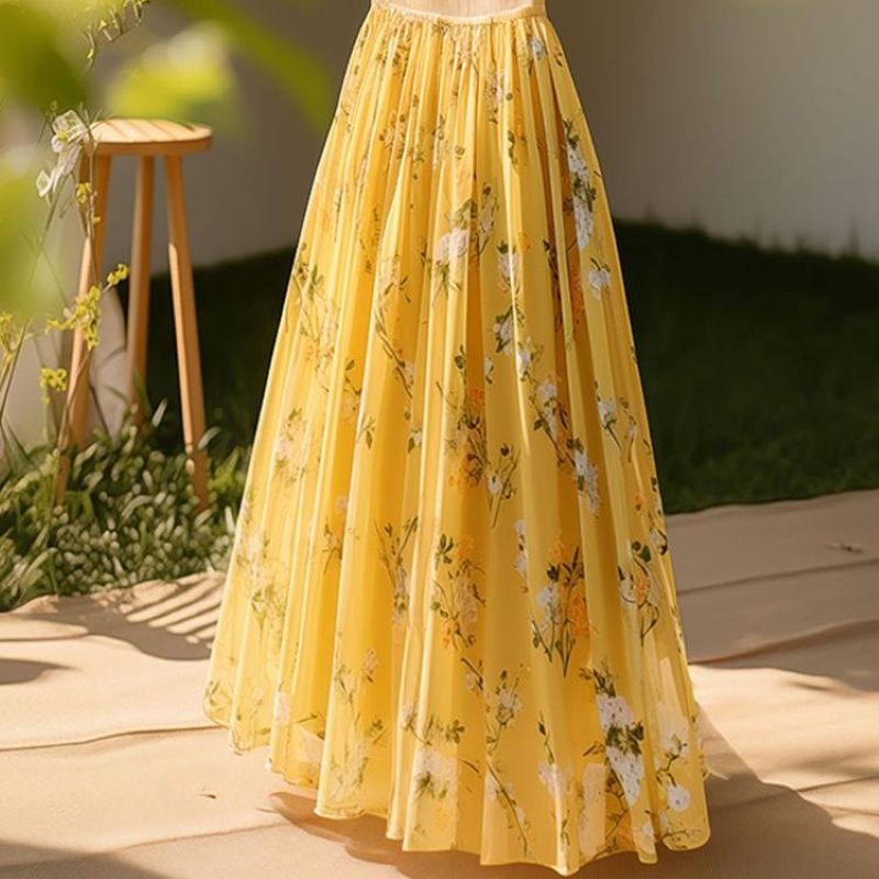 Roslen Elegant Flow Skirt