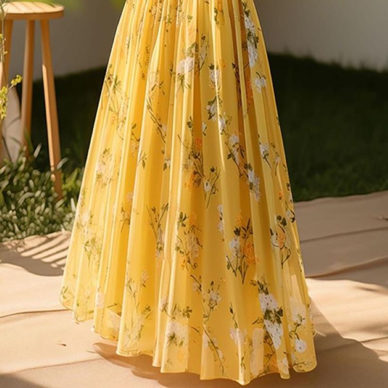 Roslen Elegant Flow Skirt