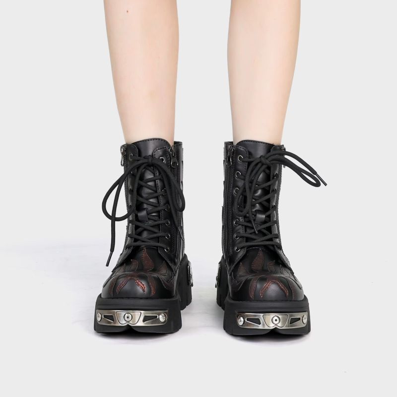 PlatformEdge Ankle Boots