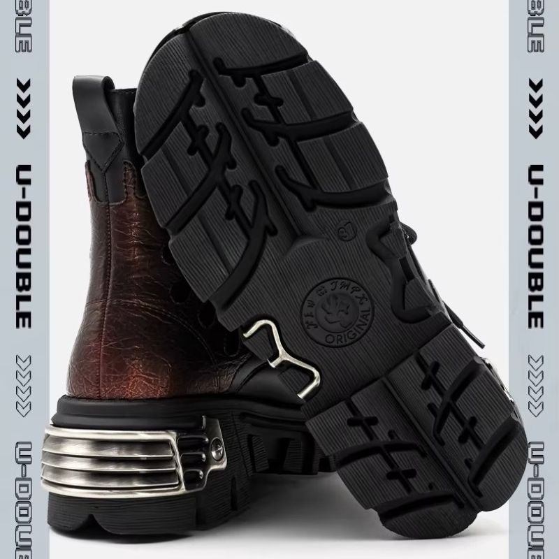 PlatformEdge Ankle Boots