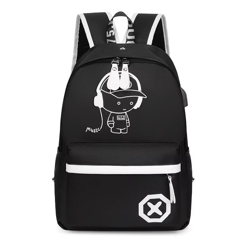 LumiTech Backpack & Chest Bag, USB-Ready