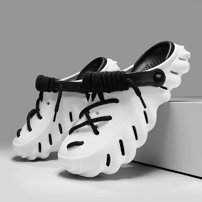 Solwave Laced Clogs