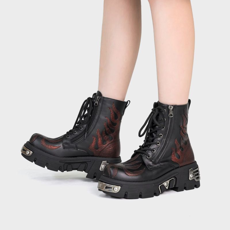 PlatformEdge Ankle Boots