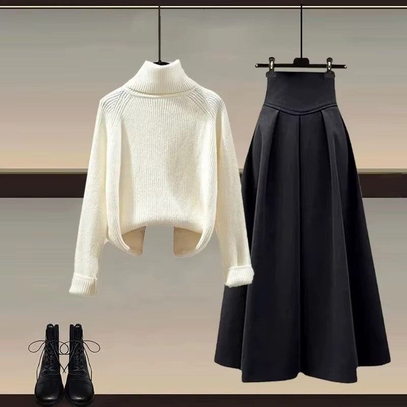 EleganceKnit Cotton Ensemble