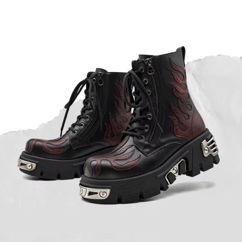PlatformEdge Ankle Boots