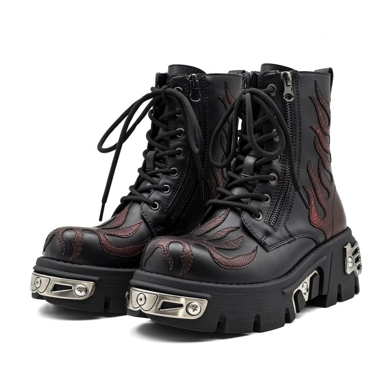 PlatformEdge Ankle Boots