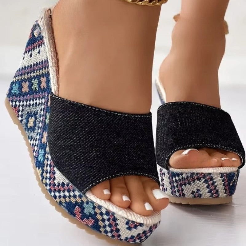 Nayora Summer Wedge Sandals