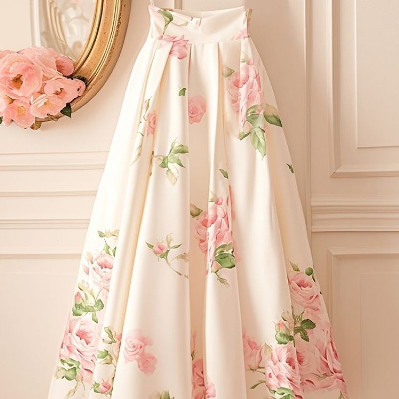 Roslen Elegant Flow Skirt