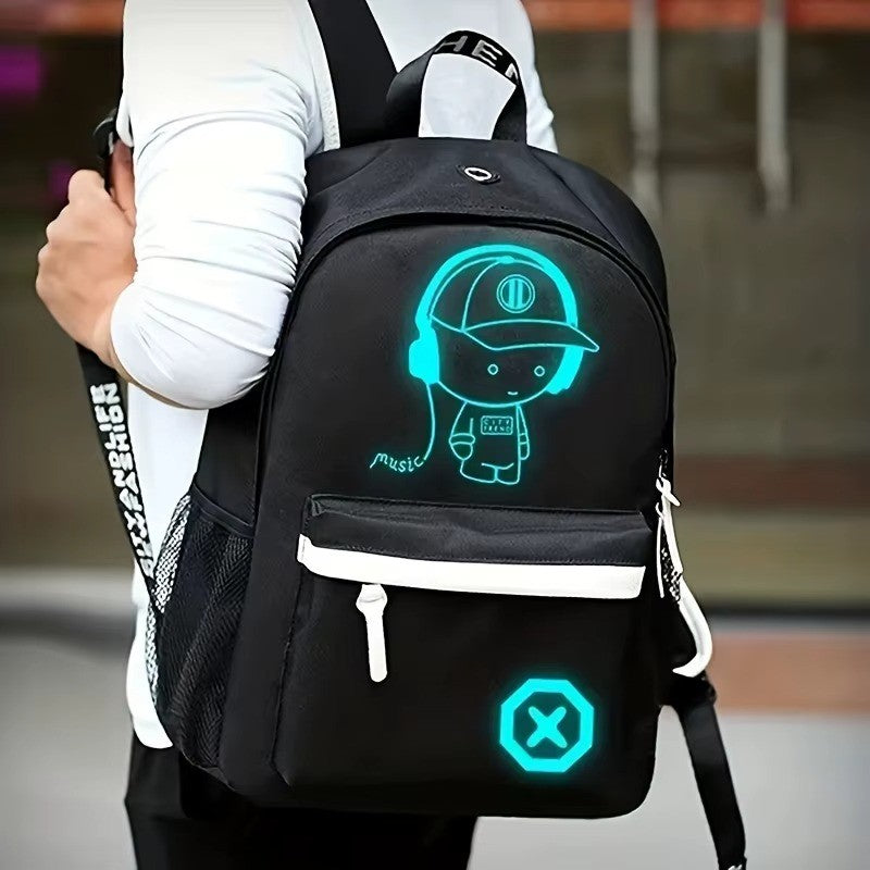 LumiTech Backpack & Chest Bag, USB-Ready