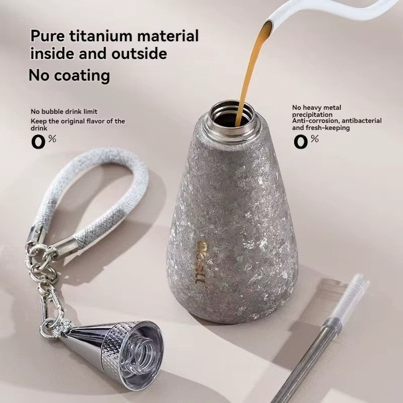 Pure Titanium Luxury Bottle