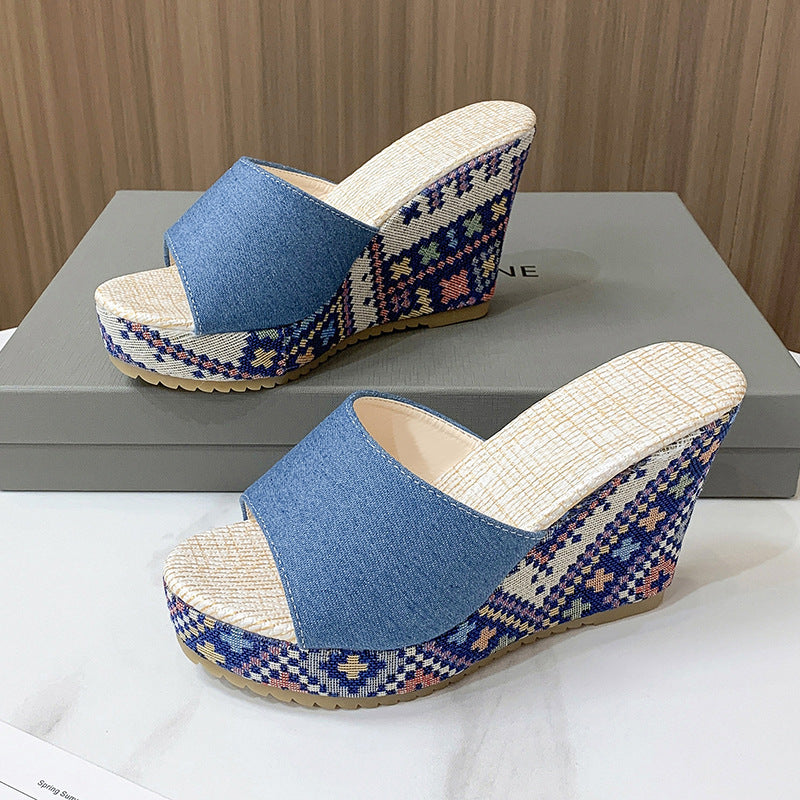 Nayora Summer Wedge Sandals