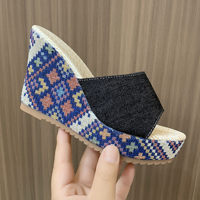 Nayora Summer Wedge Sandals