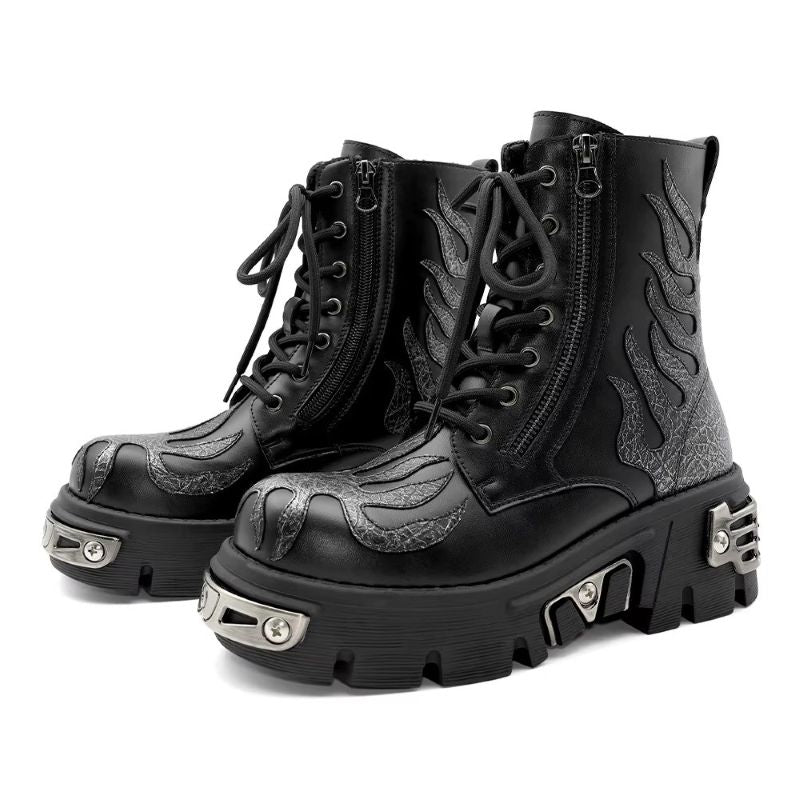 PlatformEdge Ankle Boots