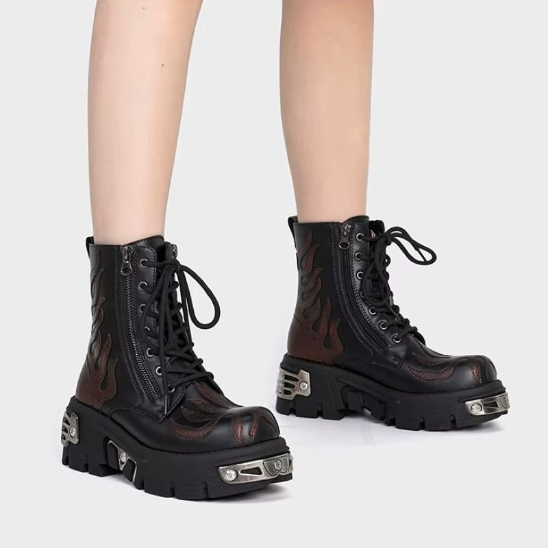 PlatformEdge Ankle Boots