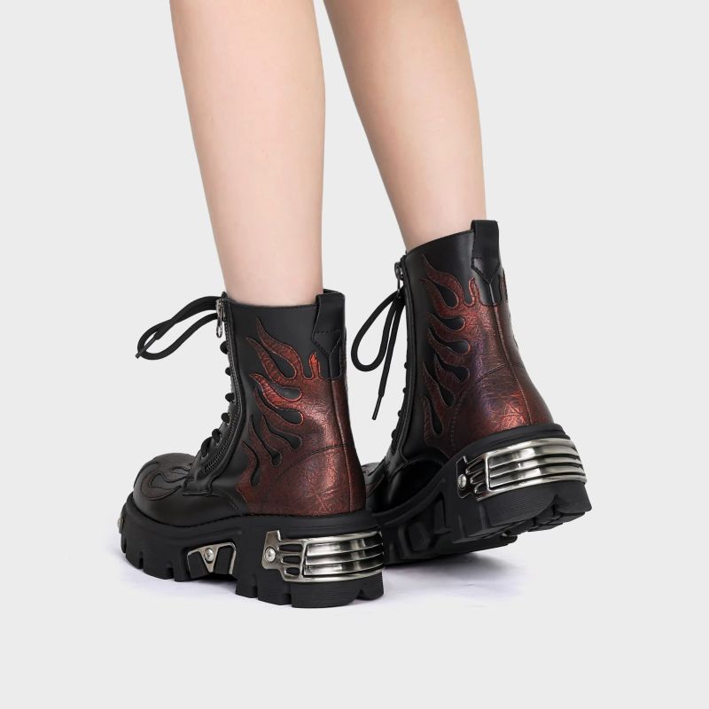 PlatformEdge Ankle Boots