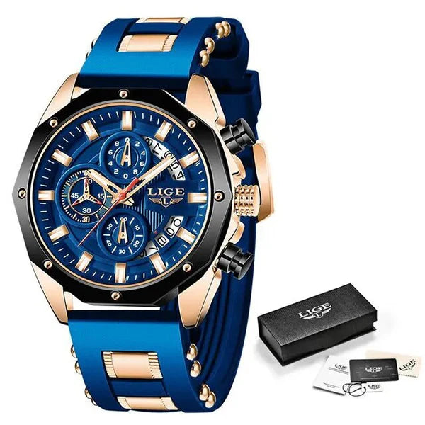Lige Apex Chronograph Watch