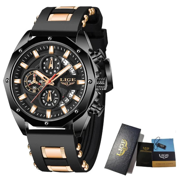Lige Apex Chronograph Watch