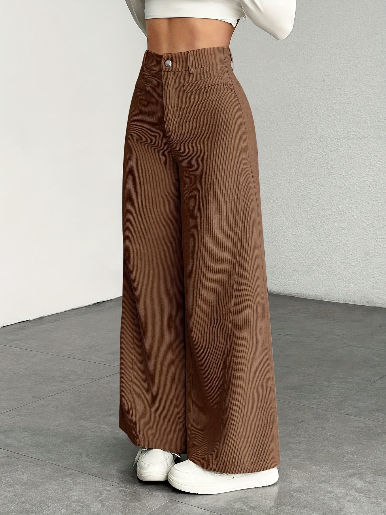 CorduEase Wide-Leg Pants