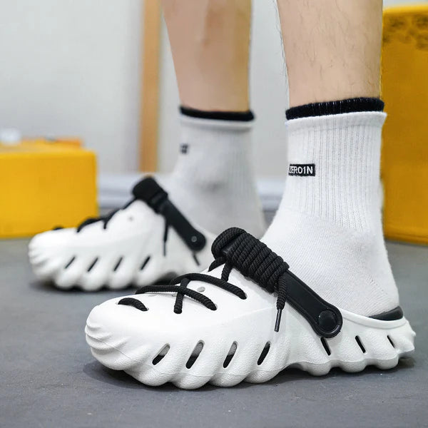 Solwave Laced Clogs
