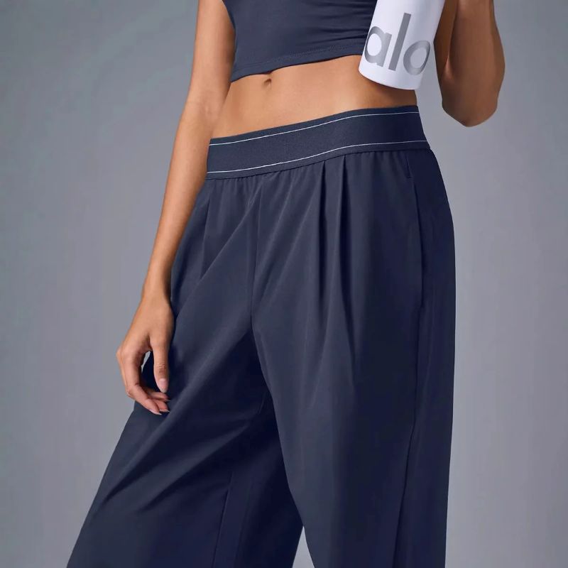 FlowEase High-Waist Wide Pants