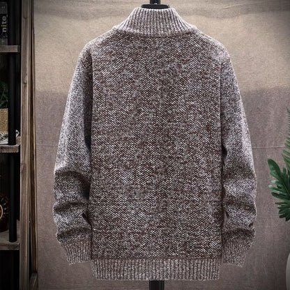 WarmZip Solid Cardigan