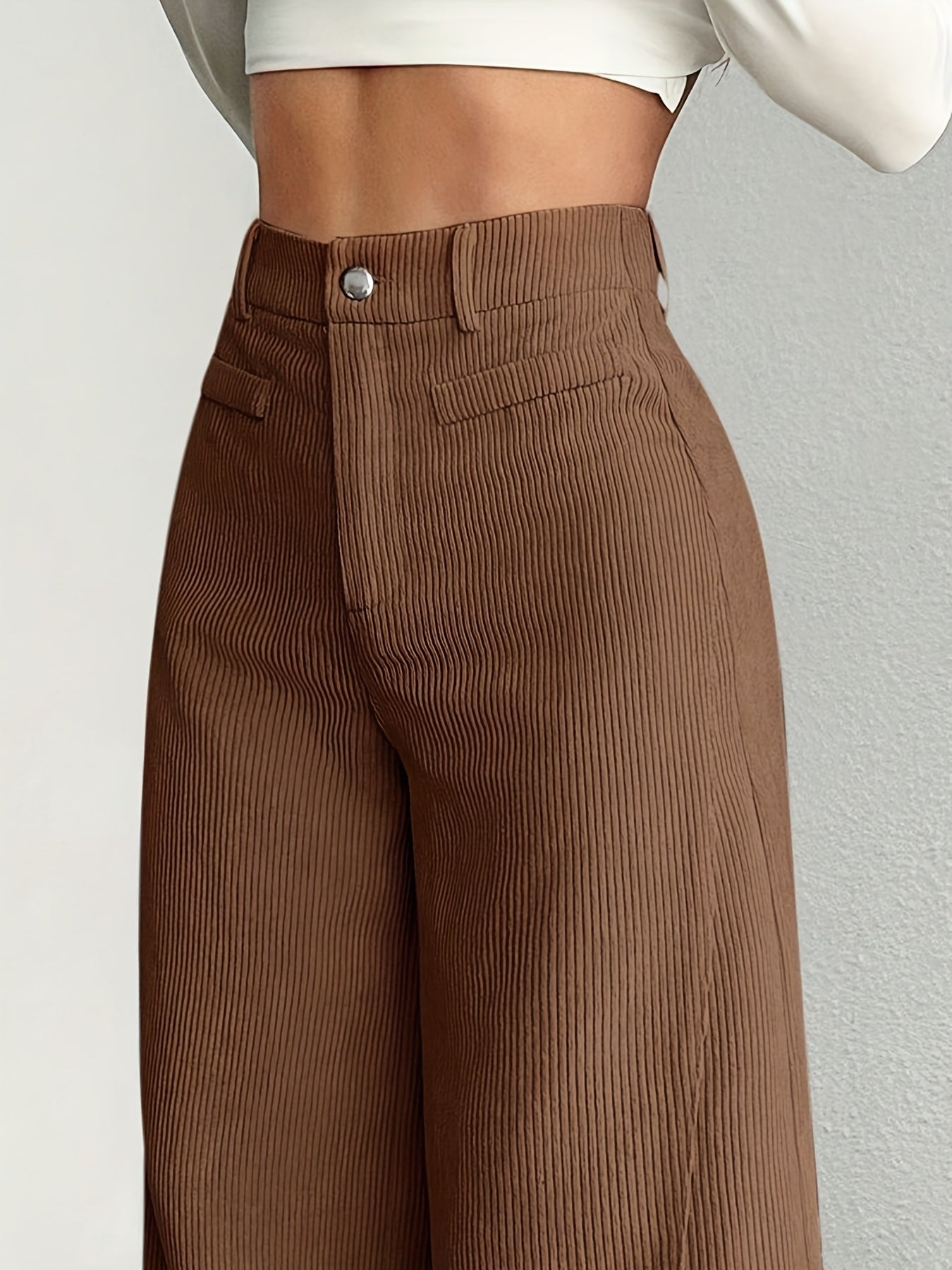 CorduEase Wide-Leg Pants