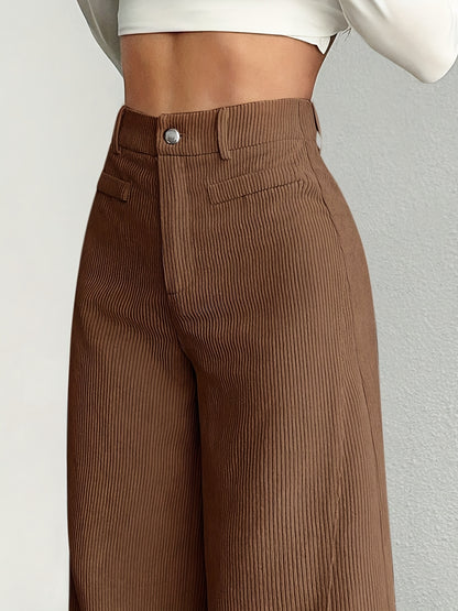 CorduEase Wide-Leg Pants