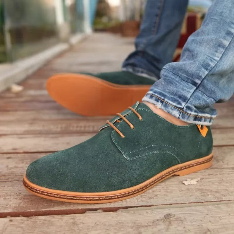 Soft Suede Oxford Shoes
