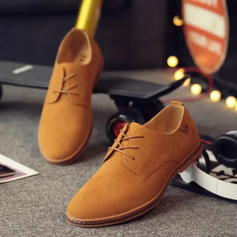 Soft Suede Oxford Shoes