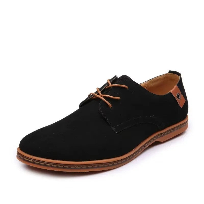 Soft Suede Oxford Shoes